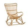 Sika design Monet gyngestol i naturligt rattan. 